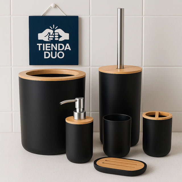 SET DE BAÑO 6 PIEZAS