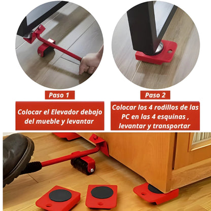 ELEVADOR DE MUEBLES SIN ESFUERZO